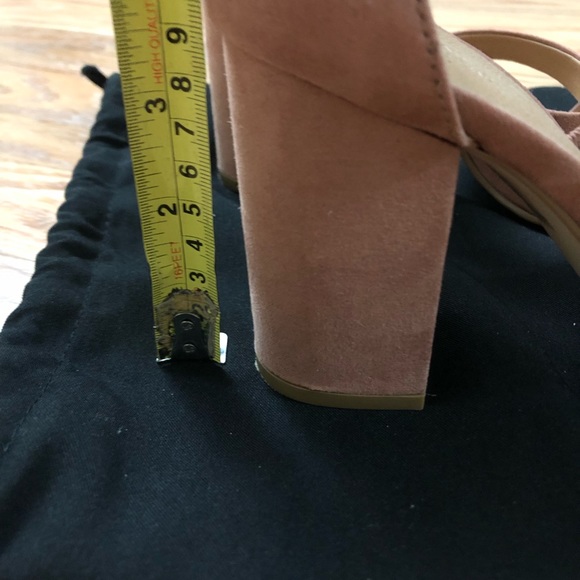 Urban Outfitters Mauve Suede Ankle Strap Heels - Picture 6 of 6